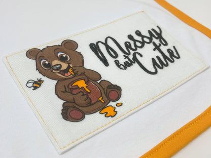 Baby Burp Cloth: Honey Bear (Limited Edition)